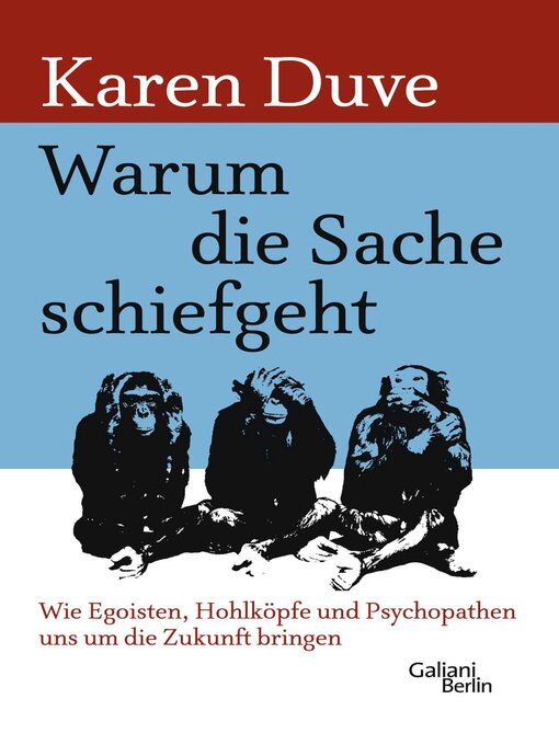 Title details for Warum die Sache schiefgeht by Karen Duve - Wait list